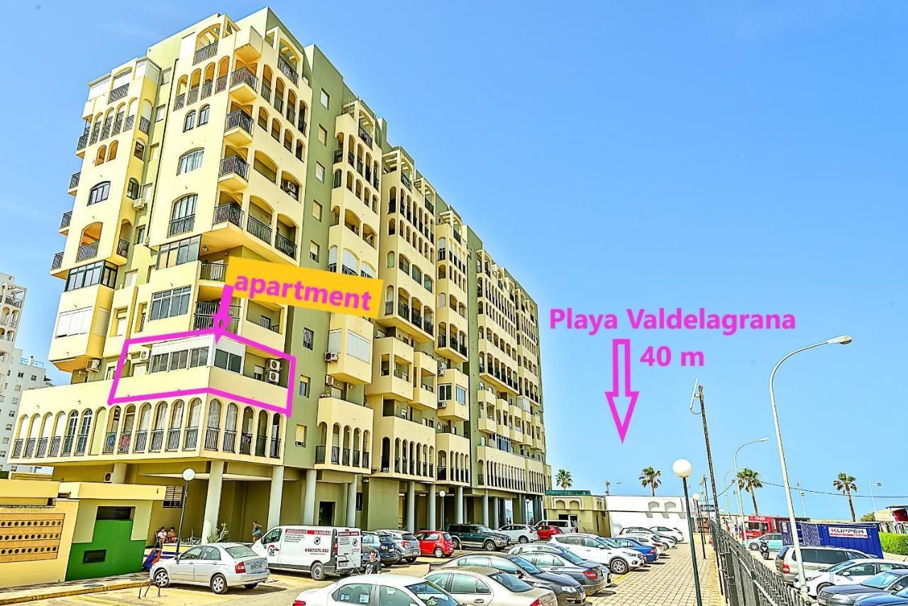 Ocean View Beach Apartment With Pool & Balconies El Puerto de Santa María Esterno foto