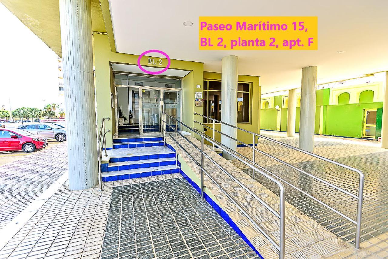Ocean View Beach Apartment With Pool & Balconies El Puerto de Santa María Esterno foto